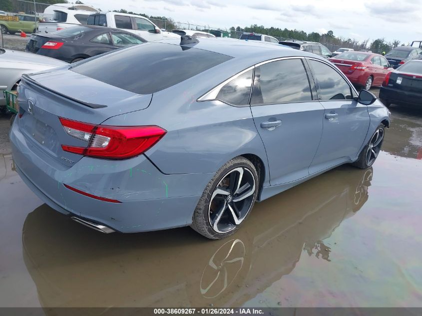 2022 HONDA ACCORD SPORT - 1HGCV1F36NA043492