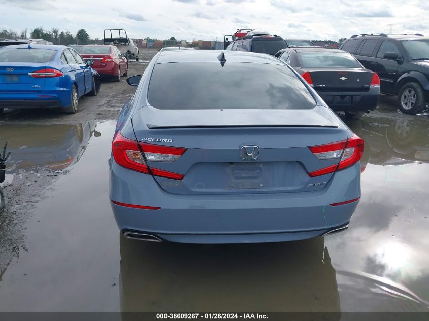 2022 HONDA ACCORD SPORT - 1HGCV1F36NA043492