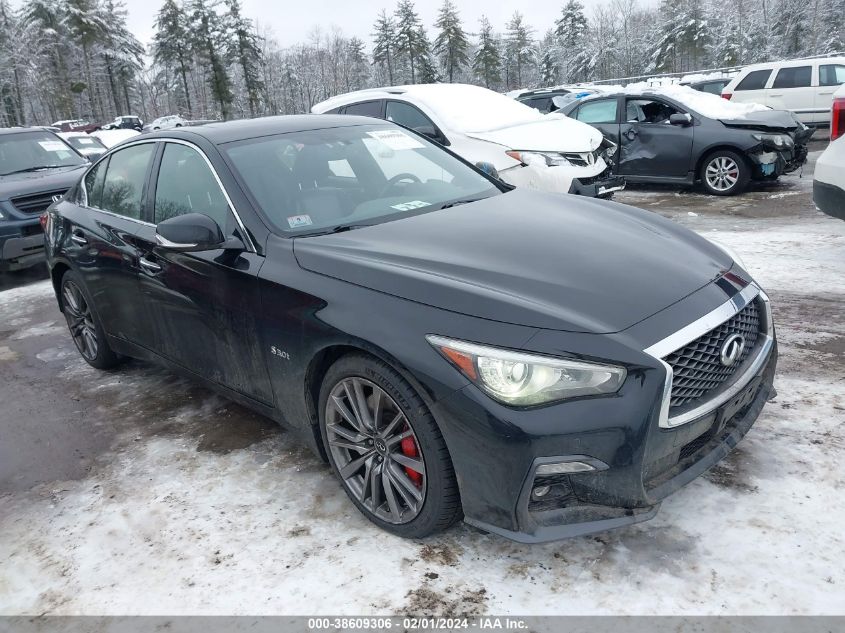 2018 INFINITI Q50 3.0T RED SPORT 400 - JN1FV7AR3JM481764