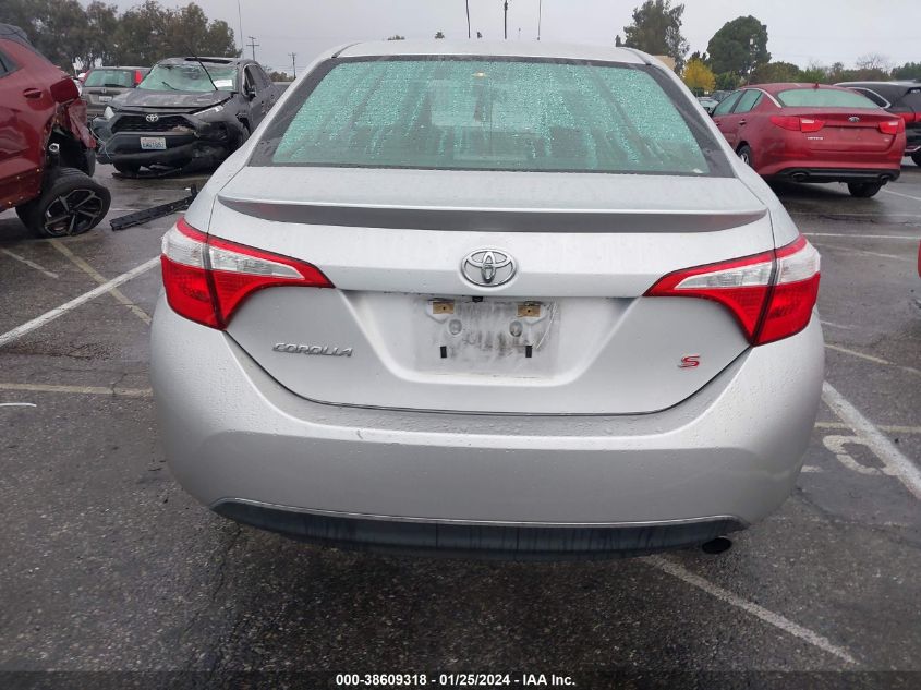 2016 TOYOTA COROLLA L/LE/LE PLS/PRM/S/S PLS - 5YFBURHE8GP421689