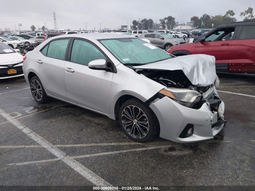 2016 TOYOTA COROLLA L/LE/LE PLS/PRM/S/S PLS - 5YFBURHE8GP421689