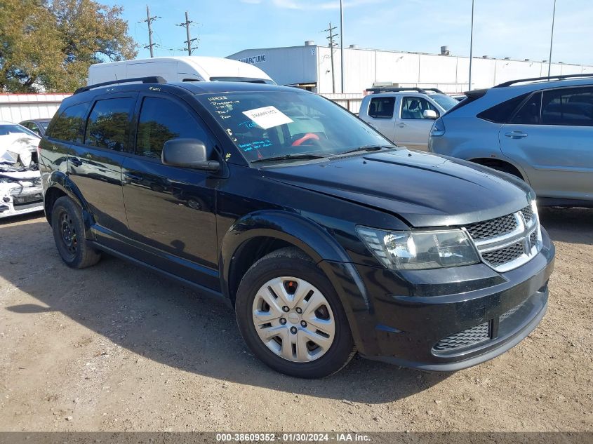 2016 DODGE JOURNEY SE - 3C4PDCAB4GT235230