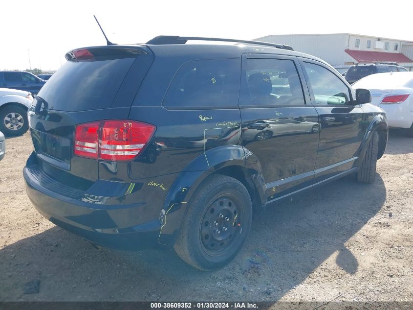 2016 DODGE JOURNEY SE - 3C4PDCAB4GT235230