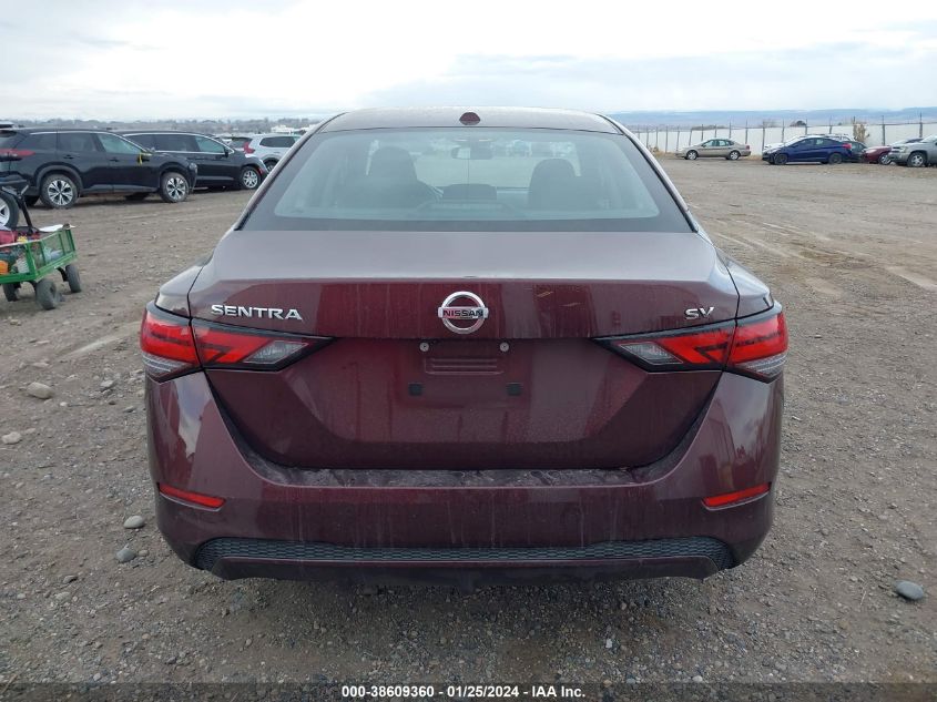 2022 NISSAN SENTRA SV XTRONIC CVT - 3N1AB8CV7NY276387