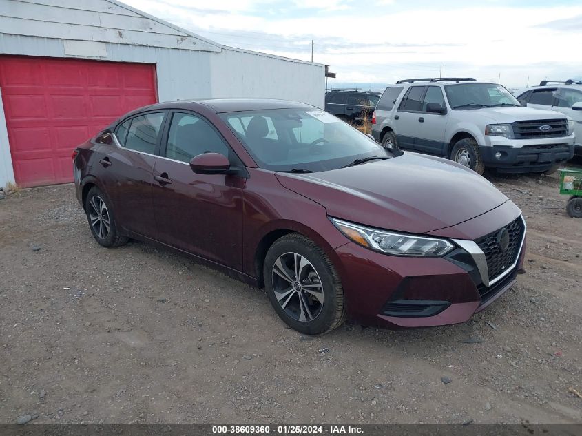 2022 NISSAN SENTRA SV XTRONIC CVT - 3N1AB8CV7NY276387