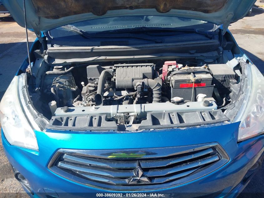 2017 MITSUBISHI MIRAGE G4 G4 ES - ML32F3FJ5HH002299