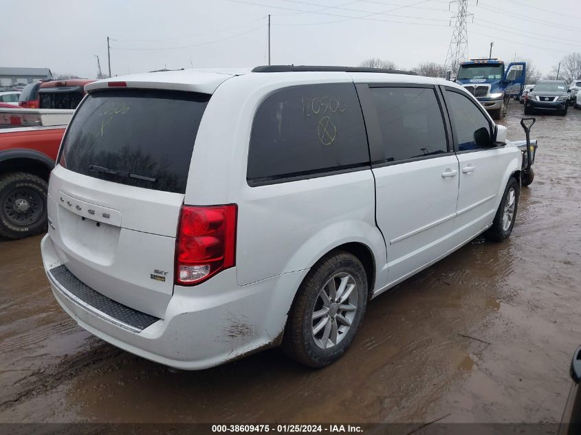 2014 DODGE GRAND CARAVAN SXT - 2C4RDGCG2ER120506