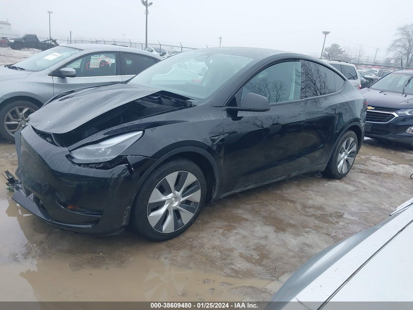 VIN 7SAYGDEE8PF808444 2023 TESLA MODEL Y