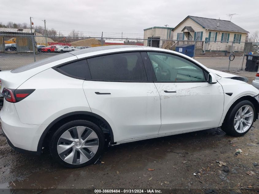 2023 TESLA MODEL Y AWD/LONG RANGE DUAL MOTOR ALL-WHEEL DRIVE - 7SAYGDEE7PF666877