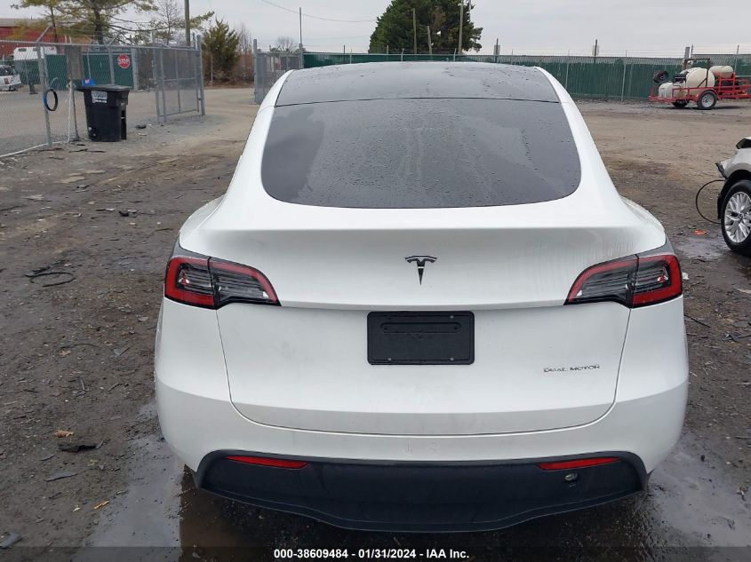 2023 TESLA MODEL Y AWD/LONG RANGE DUAL MOTOR ALL-WHEEL DRIVE - 7SAYGDEE7PF666877