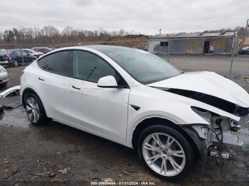 2023 TESLA MODEL Y AWD/LONG RANGE DUAL MOTOR ALL-WHEEL DRIVE - 7SAYGDEE7PF666877