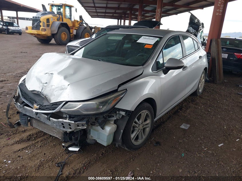 VIN 3G1BE6SM9JS654043 2018 CHEVROLET CRUZE LT