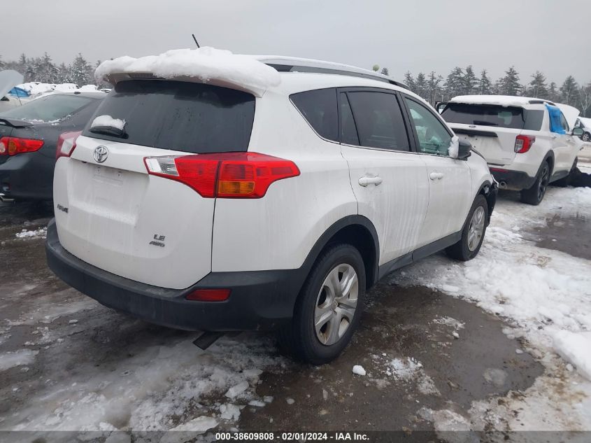 2013 TOYOTA RAV4 LE - 2T3BFREV6DW079207