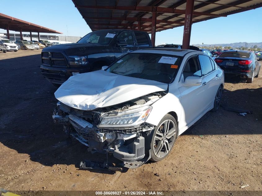 2017 HONDA ACCORD TOURING - 1HGCR3F96HA040858