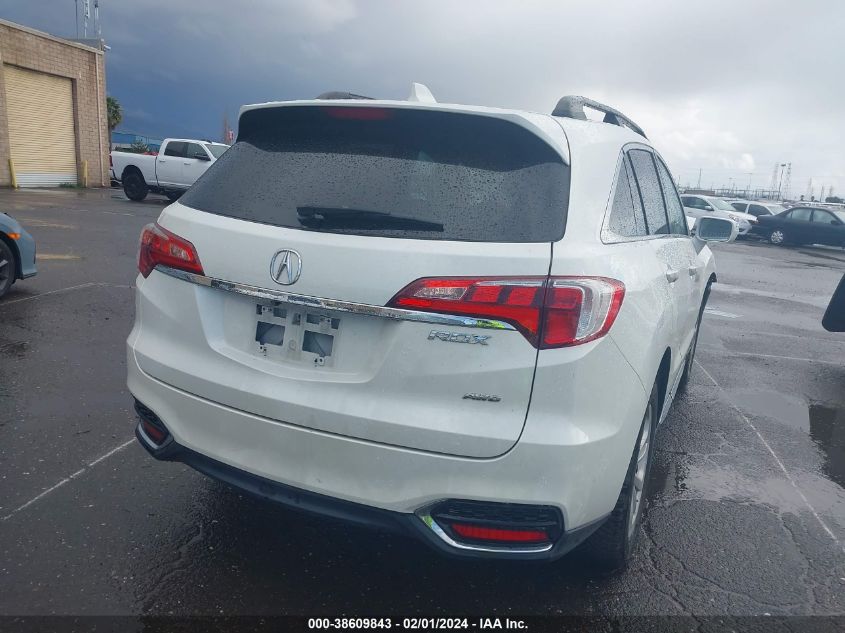 2018 ACURA RDX BASE (A6)/W/ACURAWATCH PLUS - 5J8TB4H35JL025720