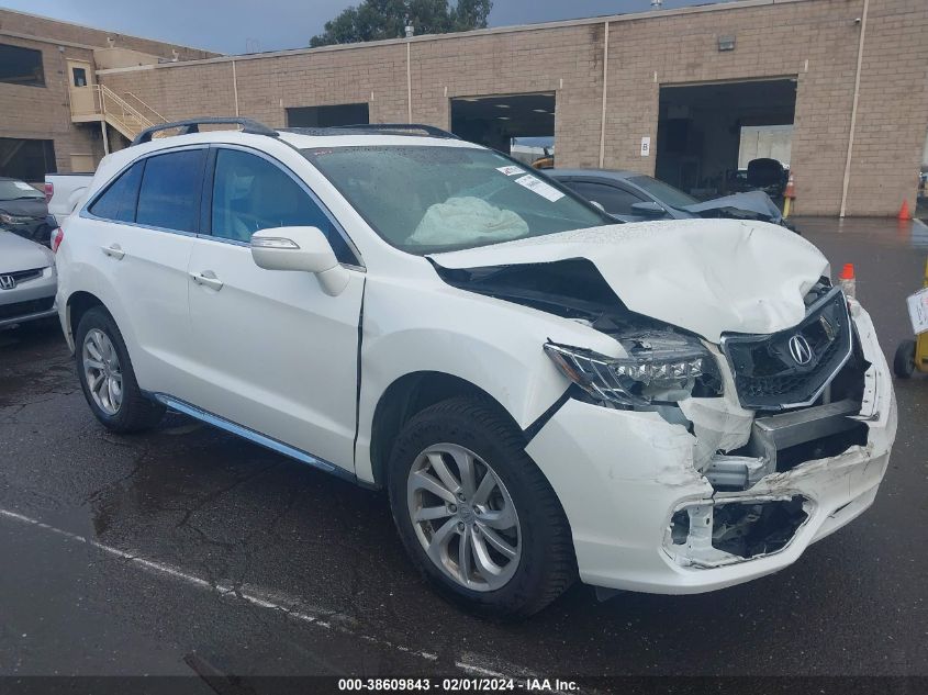 2018 ACURA RDX BASE (A6)/W/ACURAWATCH PLUS - 5J8TB4H35JL025720