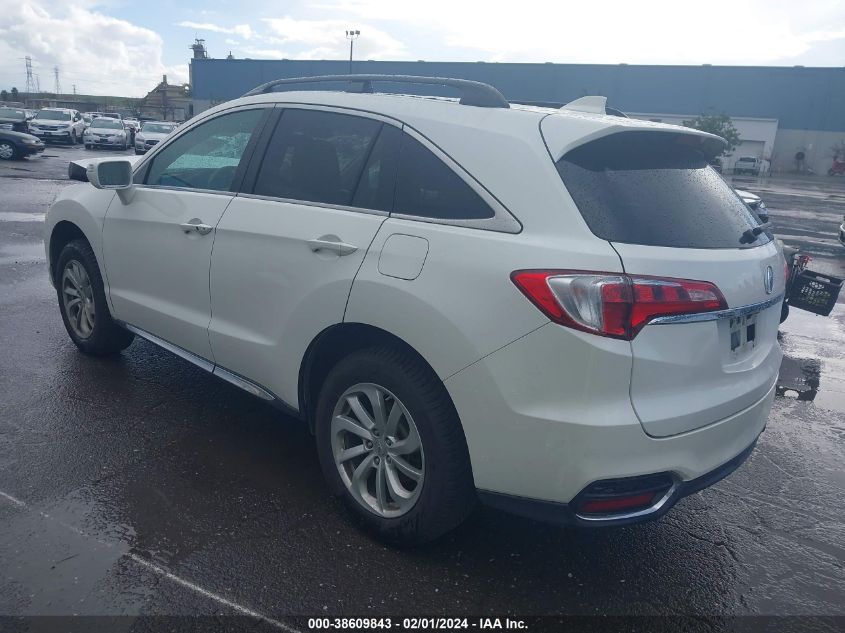 2018 ACURA RDX BASE (A6)/W/ACURAWATCH PLUS - 5J8TB4H35JL025720