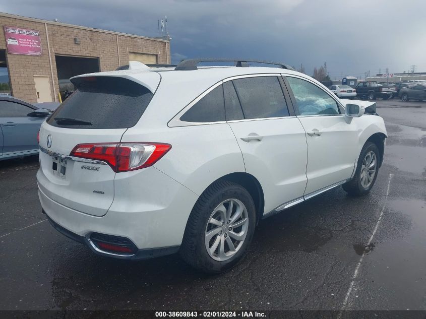 2018 ACURA RDX BASE (A6)/W/ACURAWATCH PLUS - 5J8TB4H35JL025720