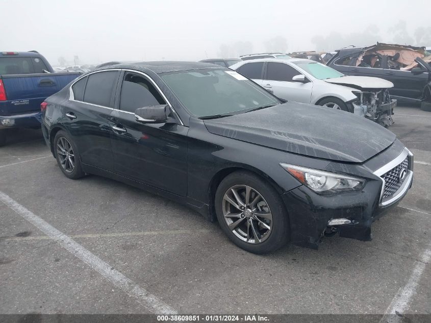 2021 INFINITI Q50 SENSORY/SIGNATURE EDITION - JN1EV7CPXMM706404