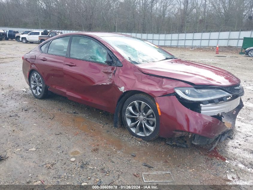 2015 CHRYSLER 200 S - 1C3CCCBBXFN555932