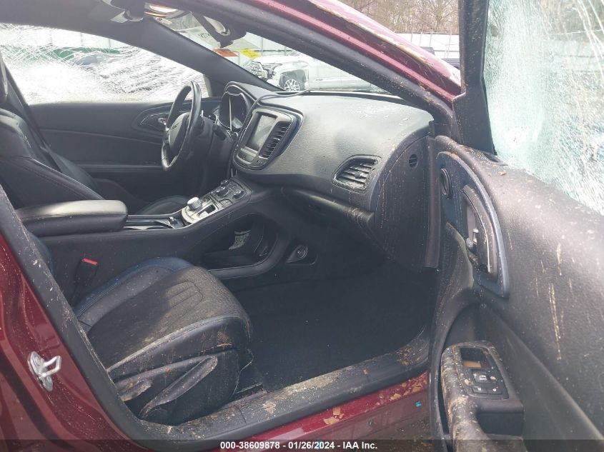 2015 CHRYSLER 200 S - 1C3CCCBBXFN555932