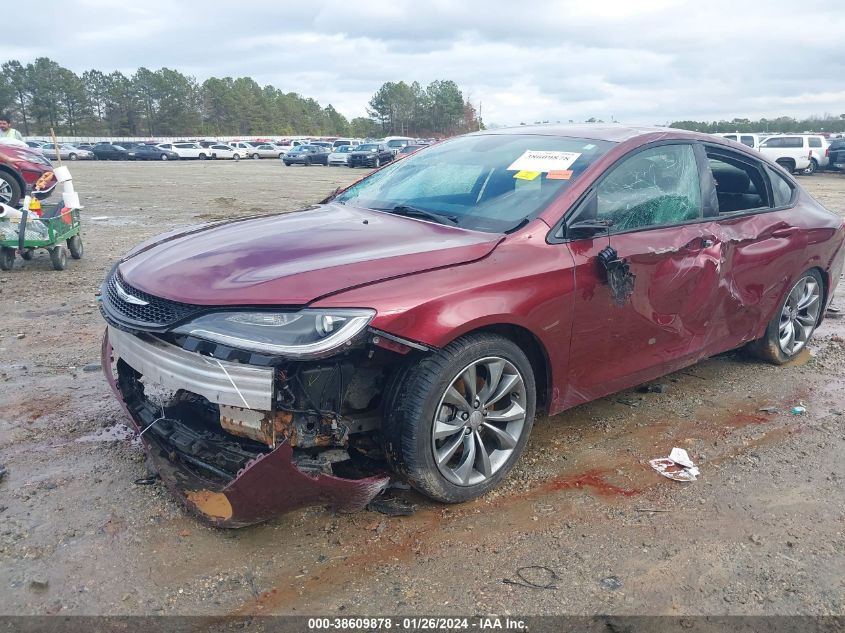 2015 CHRYSLER 200 S - 1C3CCCBBXFN555932