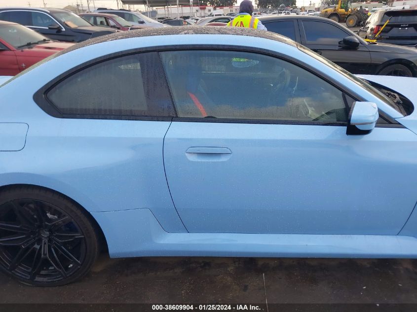 2024 BMW M2 BASE (M6) - 3MF13DM04R8D82983