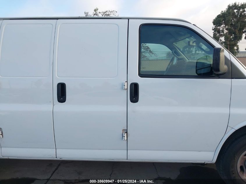 2018 CHEVROLET EXPRESS 2500 WORK VAN - 1GCWGAFG8J1238125