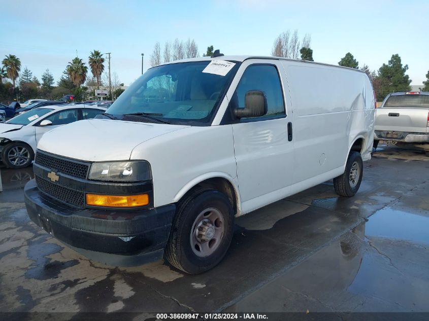 2018 CHEVROLET EXPRESS 2500 WORK VAN - 1GCWGAFG8J1238125