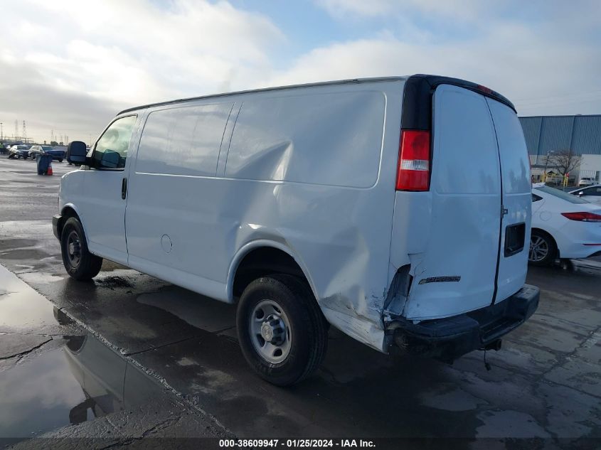 2018 CHEVROLET EXPRESS 2500 WORK VAN - 1GCWGAFG8J1238125