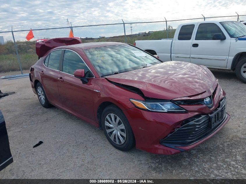 2018 TOYOTA CAMRY HYBRID LE - 4T1B31HK9JU501602
