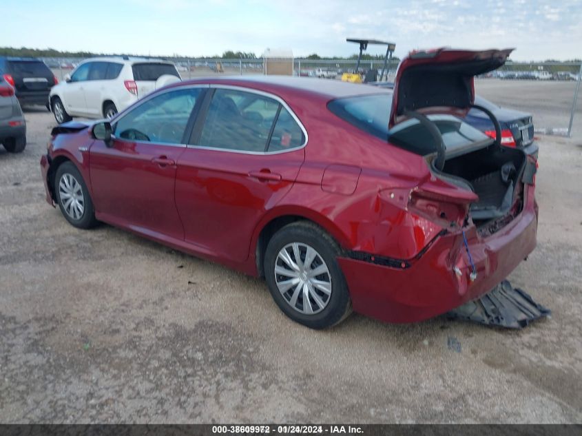 2018 TOYOTA CAMRY HYBRID LE - 4T1B31HK9JU501602