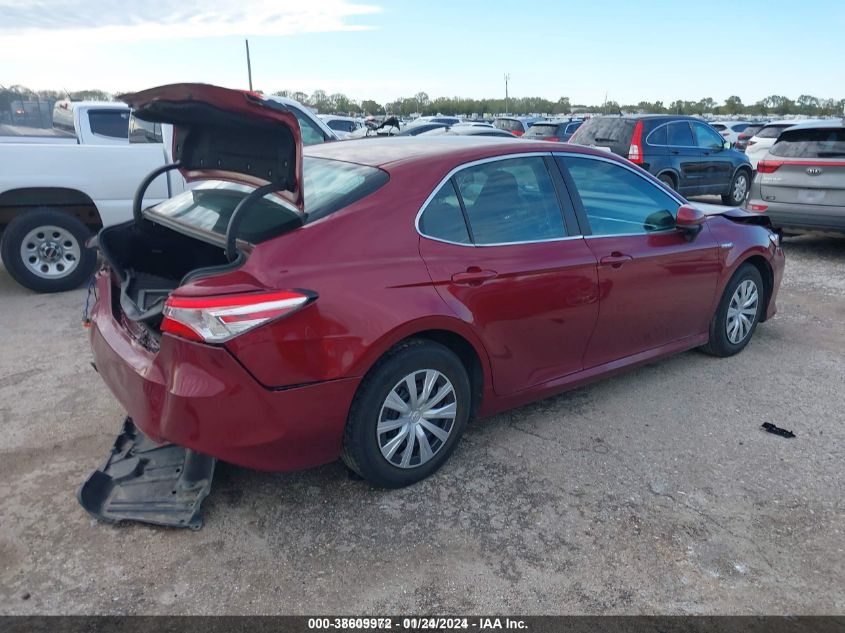 2018 TOYOTA CAMRY HYBRID LE - 4T1B31HK9JU501602