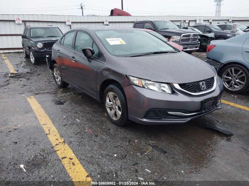 2015 HONDA CIVIC LX - 19XFB2F52FE231808