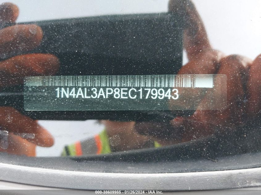 2014 NISSAN ALTIMA 2.5 S - 1N4AL3AP8EC179943