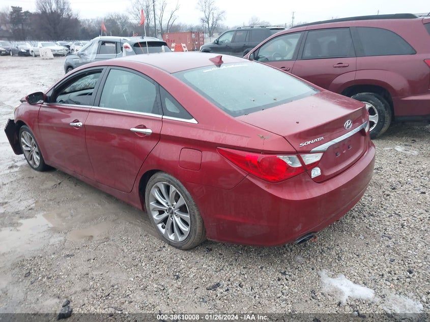 2013 HYUNDAI SONATA VIN: 5NPEC4AC8DH674757