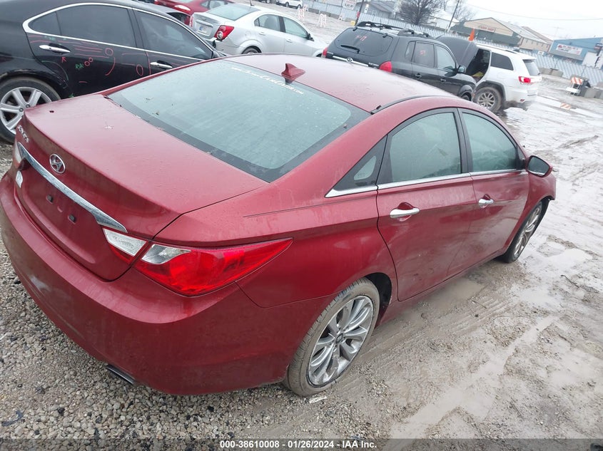 2013 HYUNDAI SONATA VIN: 5NPEC4AC8DH674757
