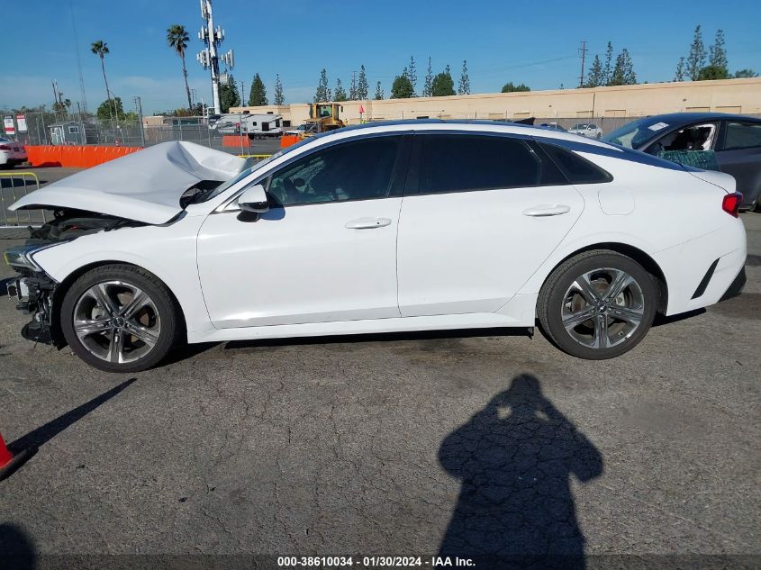 2022 KIA K5 EX - 5XXG34J2XNG097579