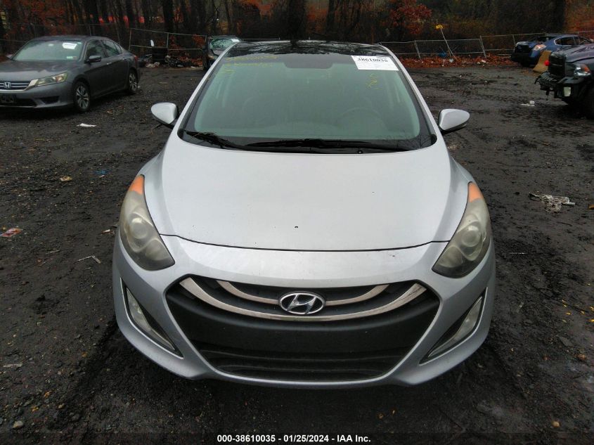 2013 HYUNDAI ELANTRA GT BASE W/BLUE - KMHD35LEXDU061007