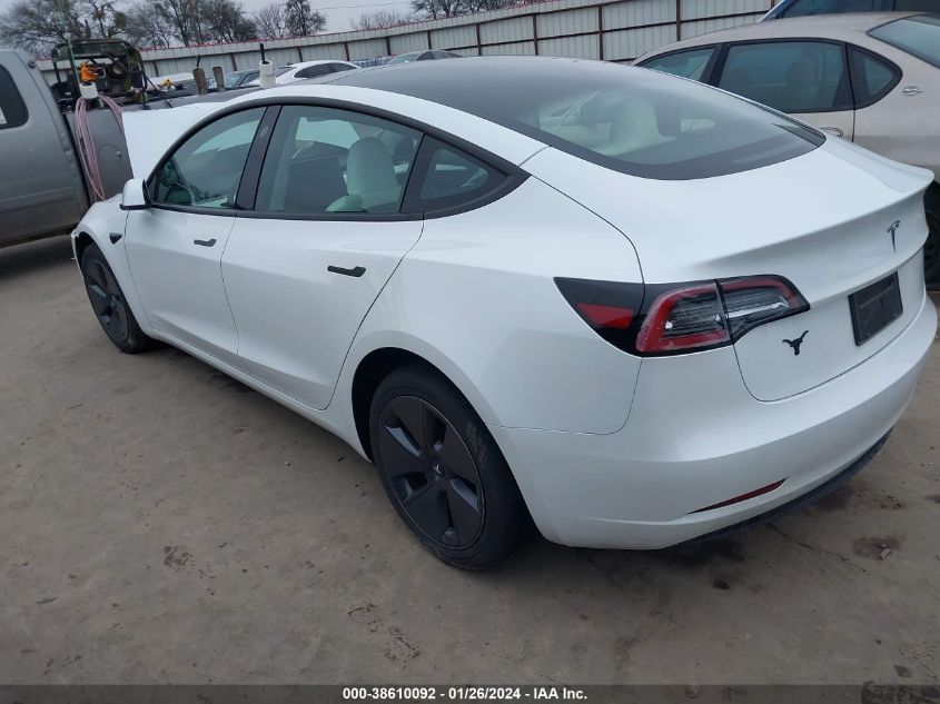 2023 TESLA MODEL 3 - 5YJ3E1EA2PF487266
