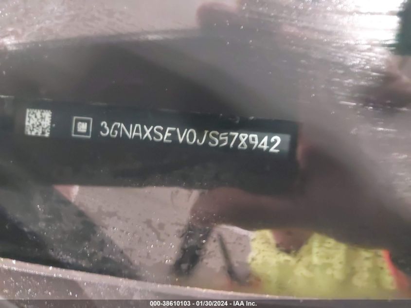 2018 CHEVROLET EQUINOX LT - 3GNAXSEV0JS578942