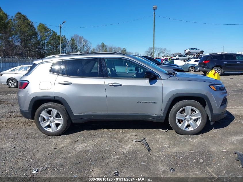 2022 JEEP COMPASS LATITUDE - 3C4NJCBB7NT109469