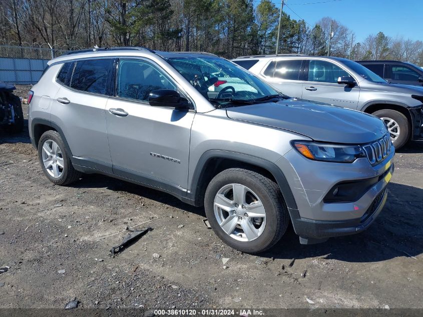 2022 JEEP COMPASS LATITUDE - 3C4NJCBB7NT109469