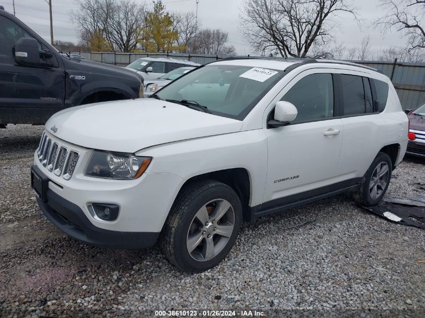 2017 JEEP COMPASS LATITUDE - 1C4NJCEA2HD125950