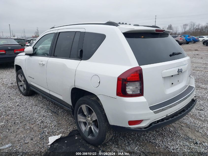 2017 JEEP COMPASS LATITUDE - 1C4NJCEA2HD125950