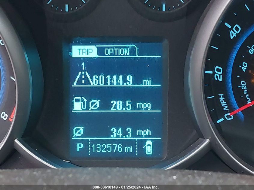 2014 CHEVROLET CRUZE 2LT AUTO - 1G1PE5SB9E7294307