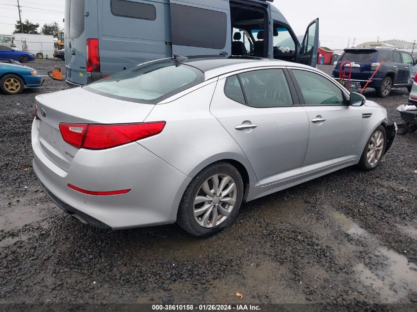 2014 KIA OPTIMA EX - 5XXGN4A77EG319372