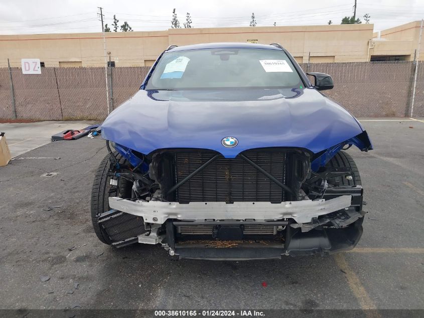 2022 BMW X4 M 5YM23EC07N9J61576