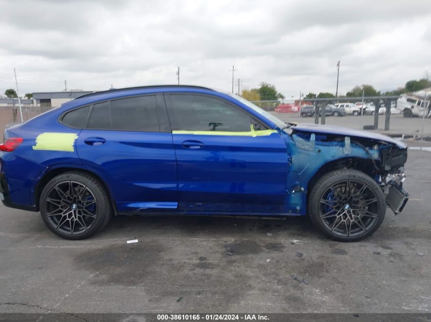 2022 BMW X4 M 5YM23EC07N9J61576