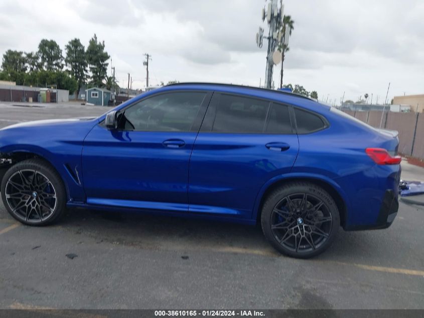 2022 BMW X4 M 5YM23EC07N9J61576